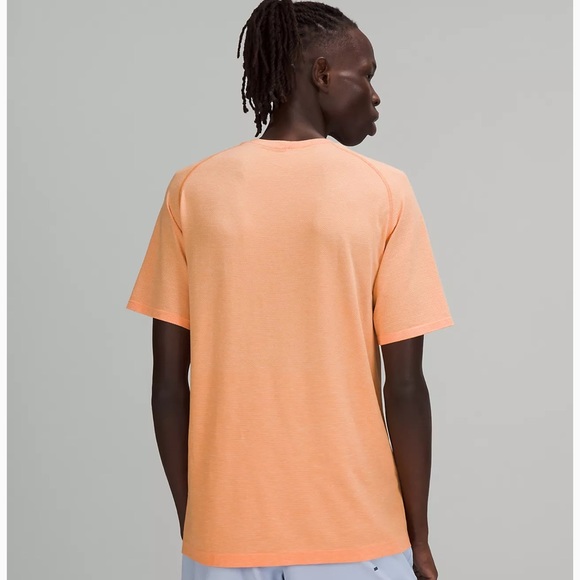 Lululemon Metal Vent Tech Short Sleeve Shirt 2.0 Stoney Peach/Warm Apricot - NWT - Picture 3 of 5